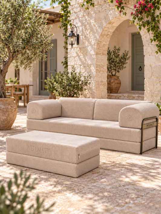 WellMatt Sofa Bed %100 Blok Latex