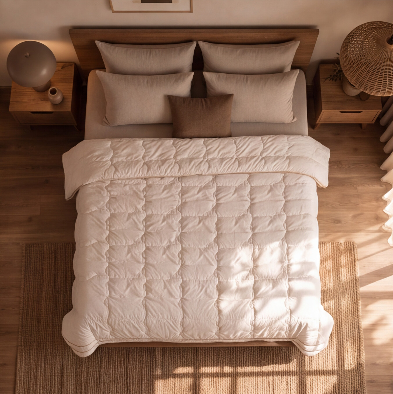 Wool Double Bed Quilt