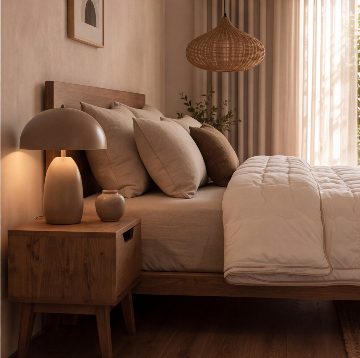 Wool Double Bed Quilt