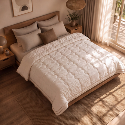 Wool Double Bed Quilt