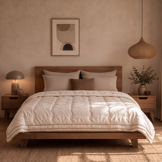 Wool Double Bed Quilt